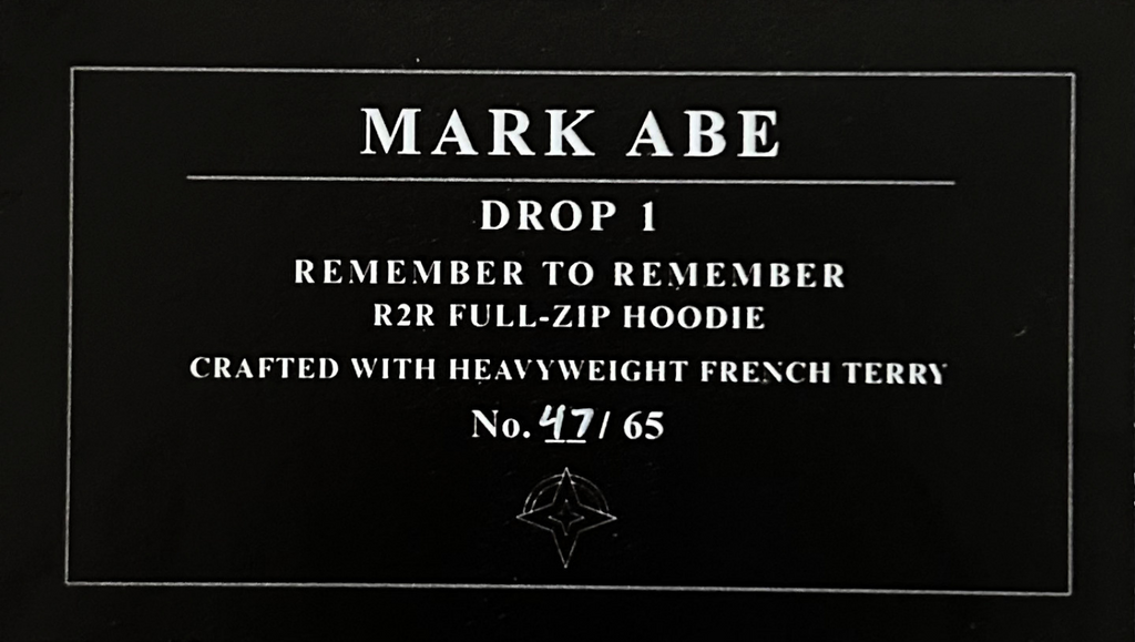 R2R FULL-ZIP HOODIE — OFF-WHITE