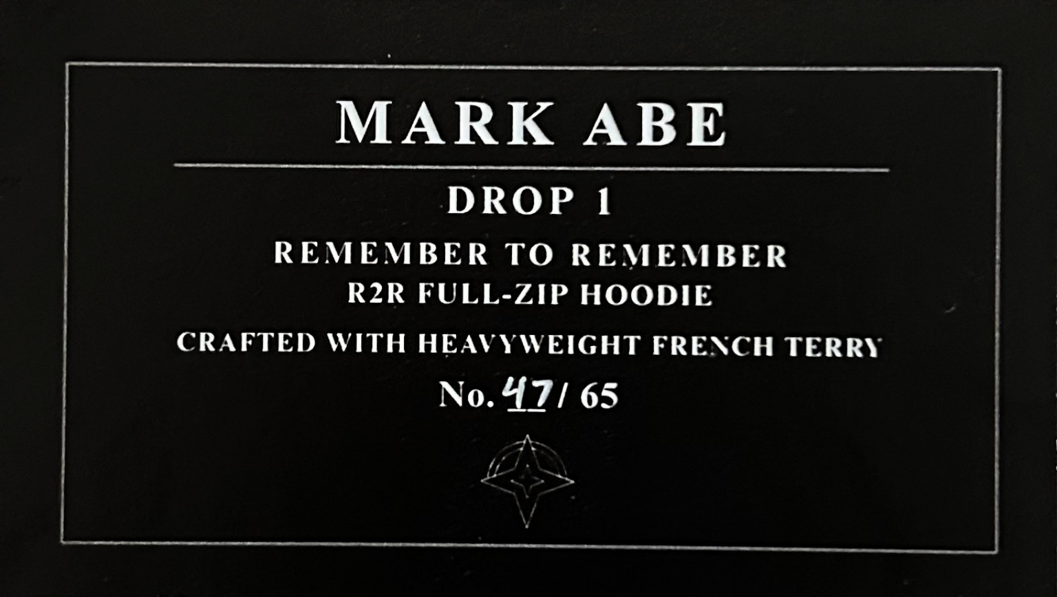 R2R FULL-ZIP HOODIE — OFF-WHITE